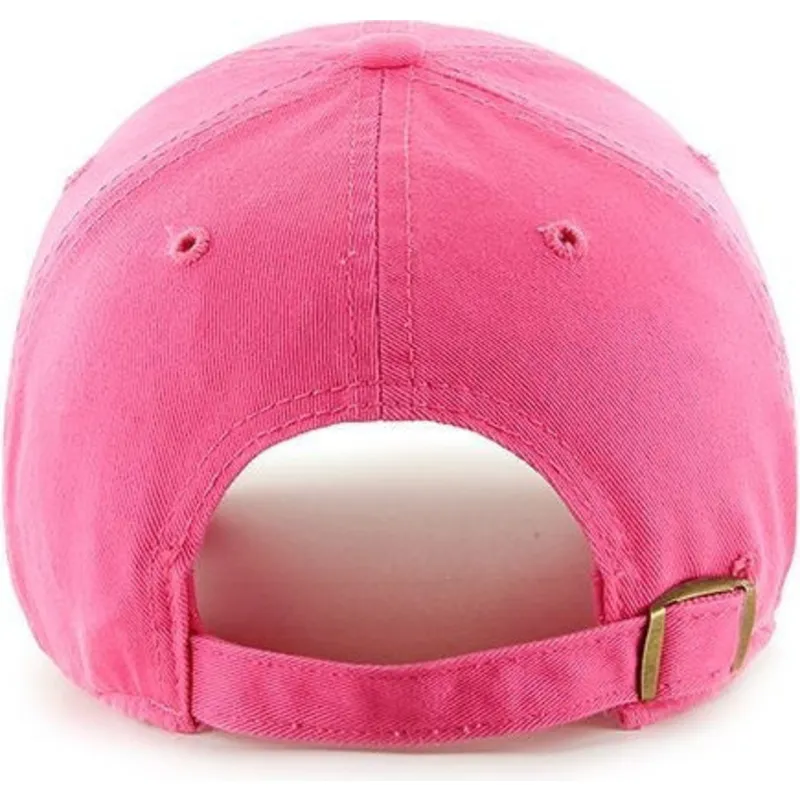 cappelli-curva-rosa-cinghia-regolabile-dei-new-york-yankees-mlb-di-47-brand