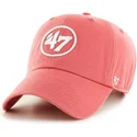 cappelli-curva-rosso-cinghia-regolabile-di-47-brand