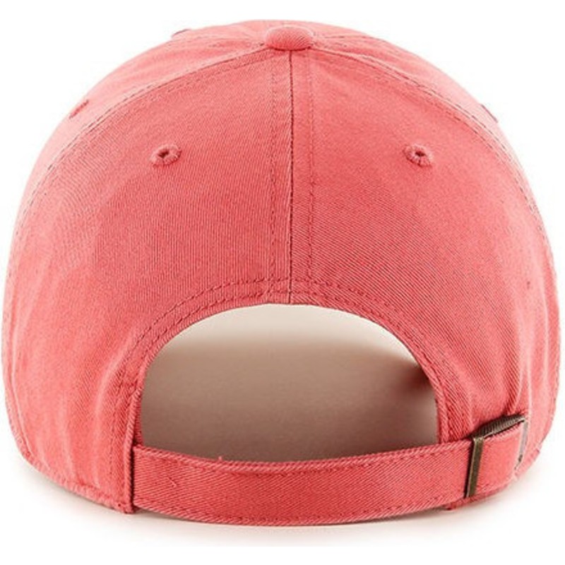 47-brand-curved-brim-47-logo-clean-up-cap-rot