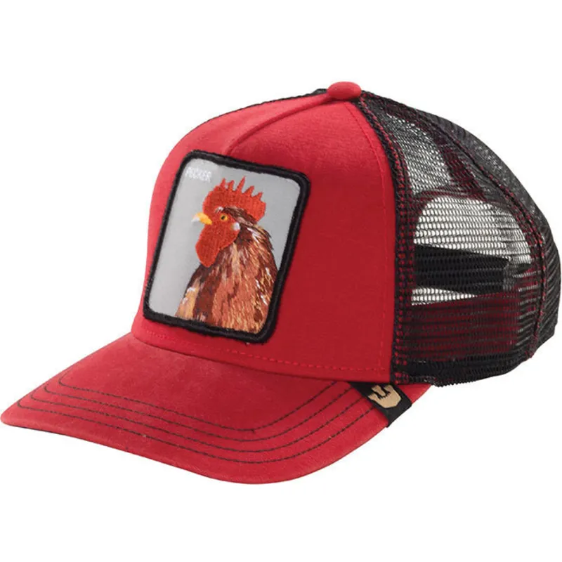 cappelli-curva-rosso-snapback-the-farm-di-goorin-bros