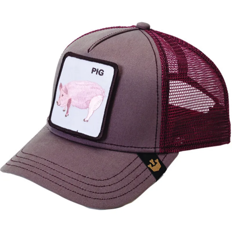 cappelli-curva-rosso-snapback-the-farm-di-goorin-bros cappelli-curva-rosso-snapback-the-farm-di-goorin-bros