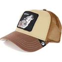 gorra-trucker-marron-lobo-howler-de-goorin-bros