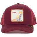 cappelli-curva-rosso-snapback-the-farm-di-goorin-bros
