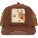 cappellino-trucker-marrone-burro-bad-bad-ass-di-goorin-bros