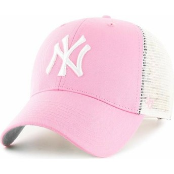 47 Brand New York Yankees MLB Trucker Cap pink