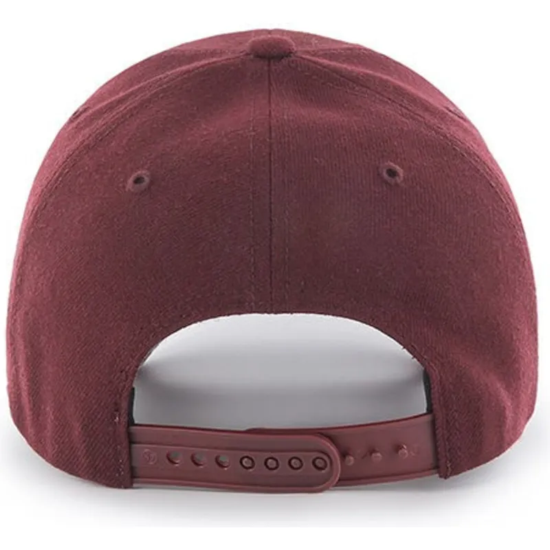 cappelli-curva-rosso-snapback-granate-dei-new-york-yankees-mlb-di-47-brand cappelli-curva-rosso-snapback-granate-dei-new-york-yankees-mlb-di-47-brand
