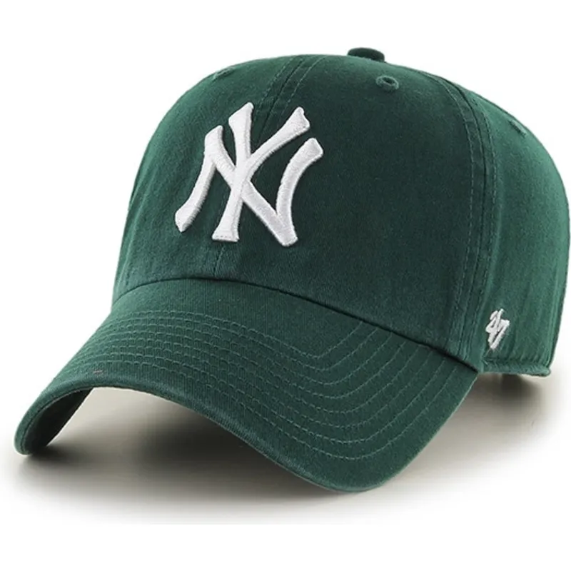 mutzen-gebogen-grun-verstellbares-band-der-new-york-yankees-mlb-von-47-brand mutzen-gebogen-grun-verstellbares-band-der-new-york-yankees-mlb-von-47-brand
