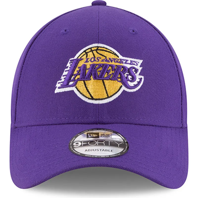 justerbar-violet-buet-kasket-9forty-the-league-fra-los-angeles-lakers-nba-fra-new-era