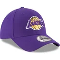 justerbar-violet-buet-kasket-9forty-the-league-fra-los-angeles-lakers-nba-fra-new-era