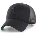 47-brand-schwarzes-logo-chicago-white-sox-mlb-mvp-branson-trucker-cap-schwarz