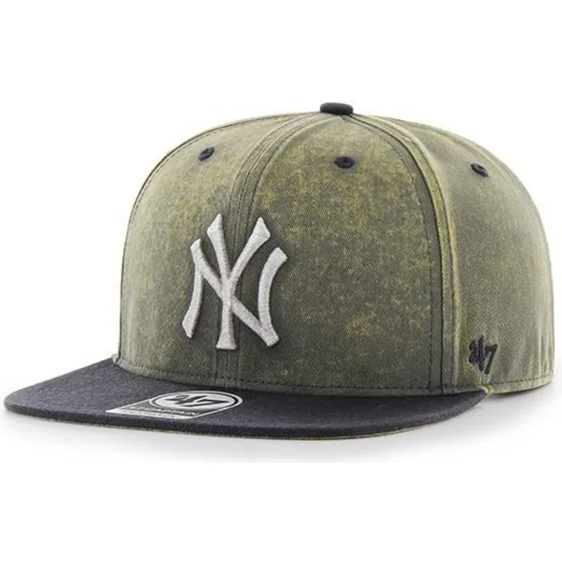 cappelli-piatta-blu-marino-snapback-dei-new-york-yankees-mlb-di-47-brand