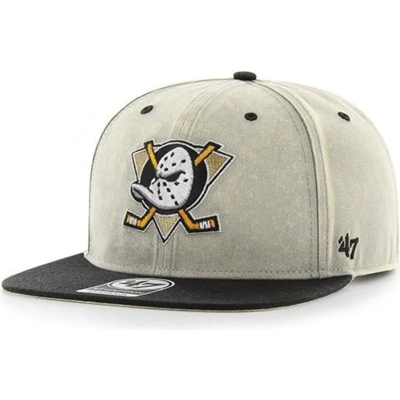 cappelli-piatta-grigio-snapback-dei-anaheim-ducks-nhl-di-47-brand