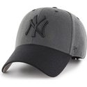 47-brand-curved-brim-new-york-yankees-mlb-mvp-audible-2-tone-light-cap-schwarz