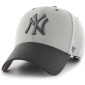 cappellino-curvo-grigio-new-york-yankees-mlb-mvp-audible-2-tone-di-47-brand