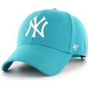 47-brand-curved-brim-new-york-yankees-mlb-mvp-neptune-snapback-cap-blau-