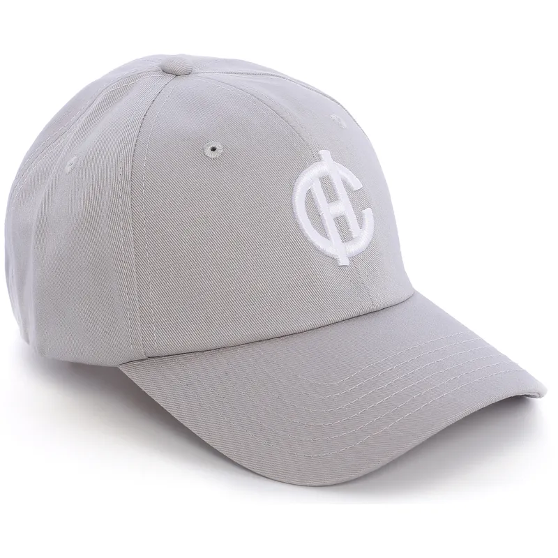grau-gebogener-aspen-hut-mit-ch-logo-von-caphunters