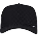 djinns-tie-check-karierte-schwarze-trucker-mutze