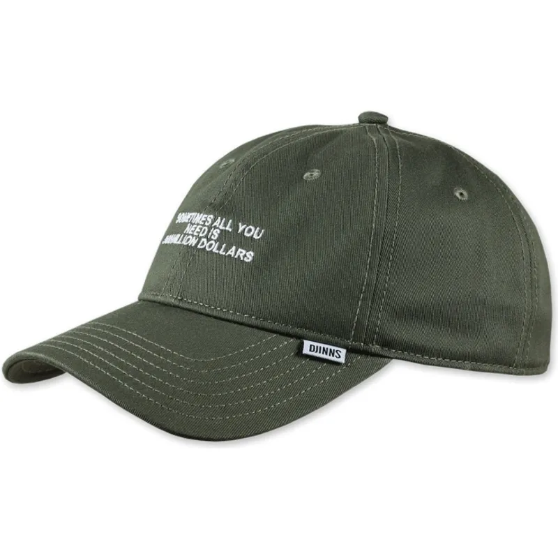 cappelli-curva-verde-cinghia-regolabile-di-djinns cappelli-curva-verde-cinghia-regolabile-di-djinns