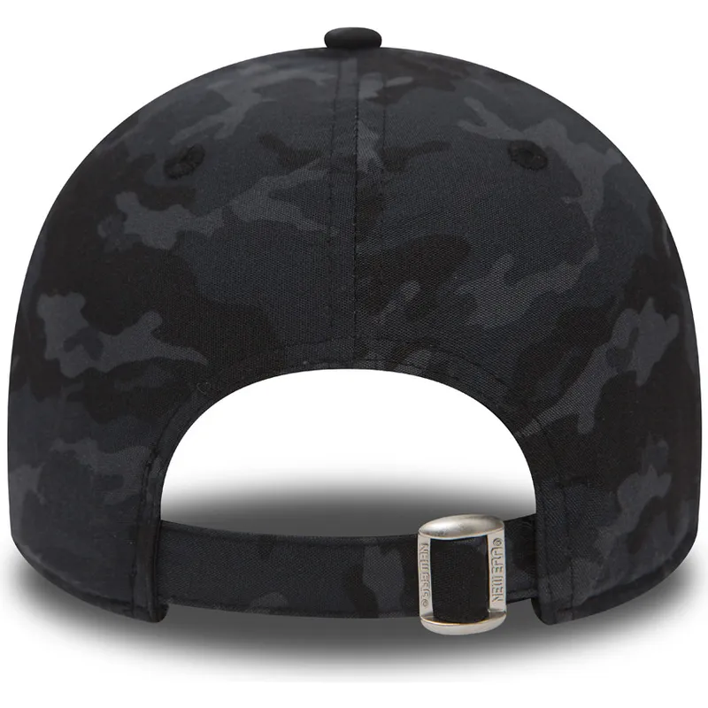 cappelli-curva-mimetizzazione-cinghia-regolabile-negro-team-9forty-dei-los-angeles-dodgers-mlb-di-new-era