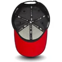 cappelli-curva-mimetizzazione-cinghia-regolabile-negro-team-9forty-dei-chicago-bulls-nba-di-new-era