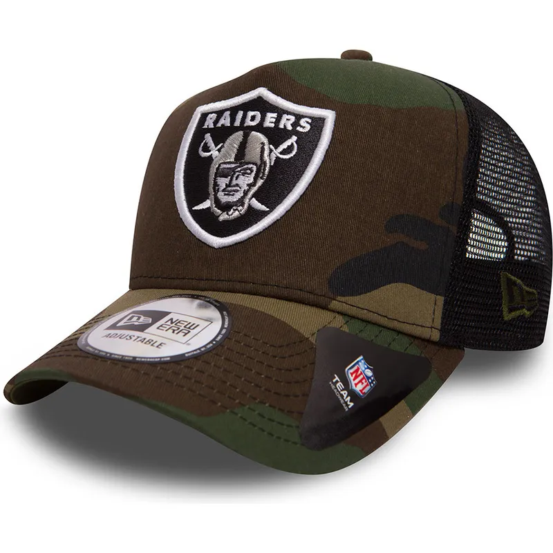 cappelli-curva-mimetizzazione-snapback-team-a-frame-dei-las-vegas-raiders-nfl-di-new-era