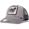 mutzen-gebogen-grau-snapback-the-farm-von-goorin-bros