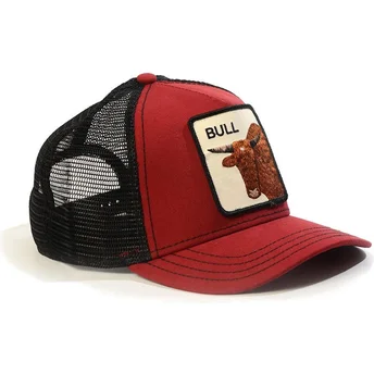 mutzen-gebogen-rot-snapback-the-farm-von-goorin-bros