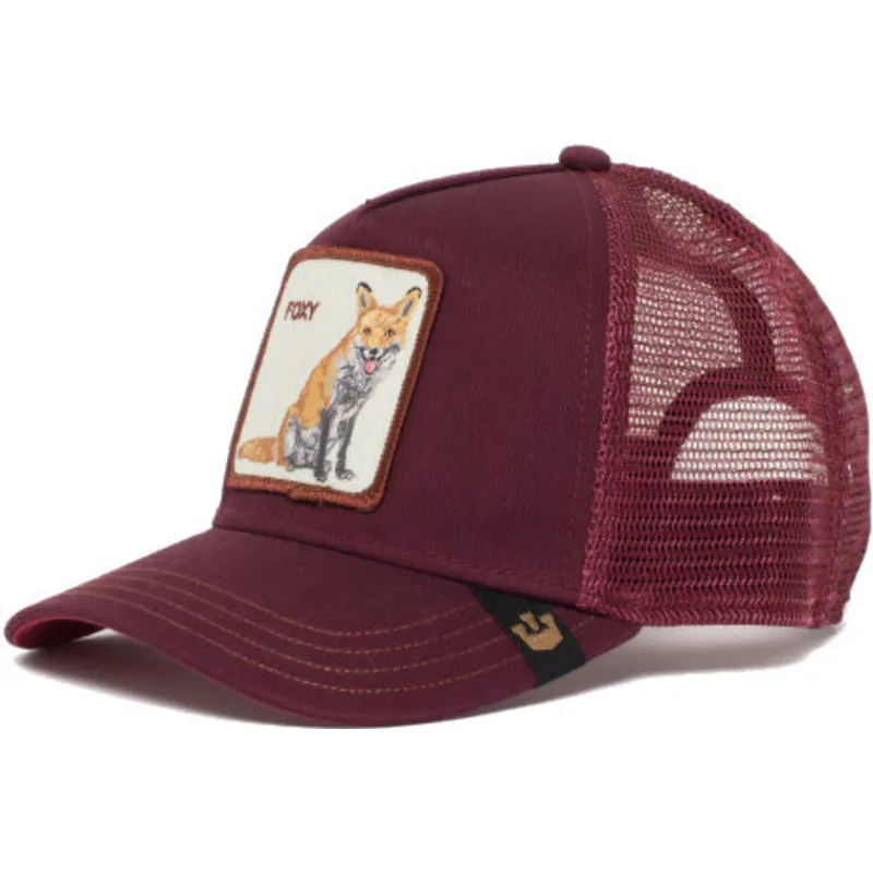 mutzen-gebogen-rot-snapback-the-farm-von-goorin-bros mutzen-gebogen-rot-snapback-the-farm-von-goorin-bros
