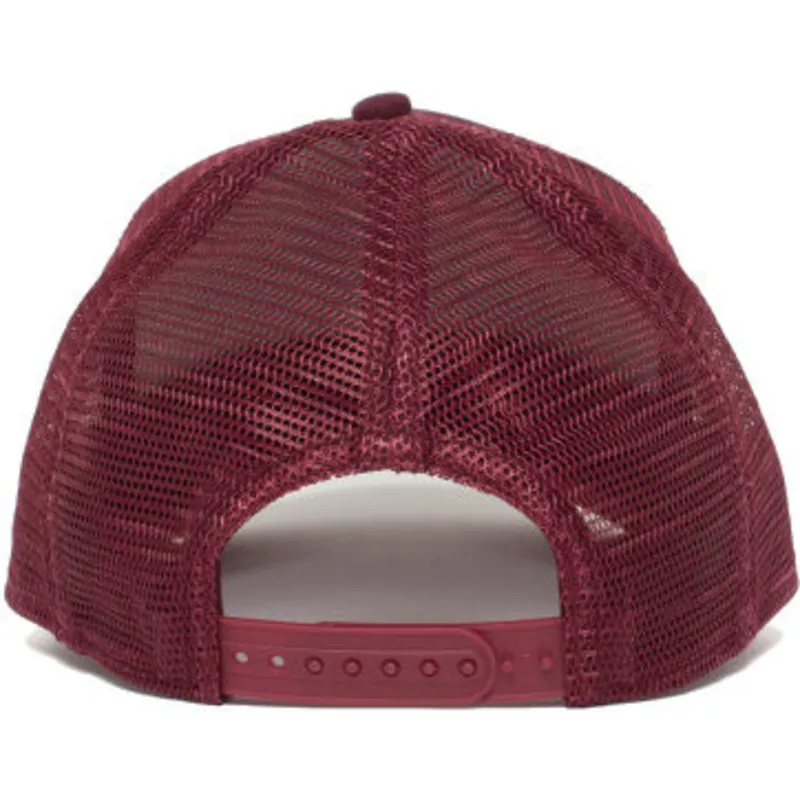 cappelli-curva-rosso-snapback-the-farm-di-goorin-bros
