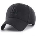 cappellino-curvo-nero-snapback-con-logo-nero-dei-los-angeles-dodgers-mlb-mvp-di-47-brand