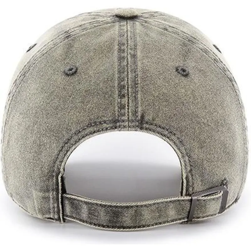 cappelli-curva-grigio-cinghia-regolabile-dei-new-york-yankees-mlb-di-47-brand cappelli-curva-grigio-cinghia-regolabile-dei-new-york-yankees-mlb-di-47-brand