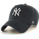 mutzen-gebogen-schwarz-verstellbares-band-plata-der-new-york-yankees-mlb-von-47-brand