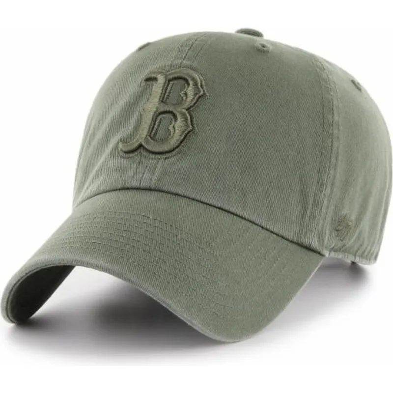 cappelli-curva-verde-cinghia-regolabile-dei-boston-red-sox-mlb-di-47-brand cappelli-curva-verde-cinghia-regolabile-dei-boston-red-sox-mlb-di-47-brand