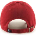 gorra-curva-roja-oscura-de-new-york-yankees-mlb-clean-up-de-47-brand