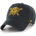 mutzen-gebogen-schwarz-verstellbares-band-der-pittsburgh-pirates-mlb-von-47-brand