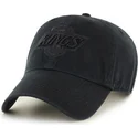 mutzen-gebogen-schwarz-verstellbares-band-der-los-angeles-kings-nhl-von-47-brand