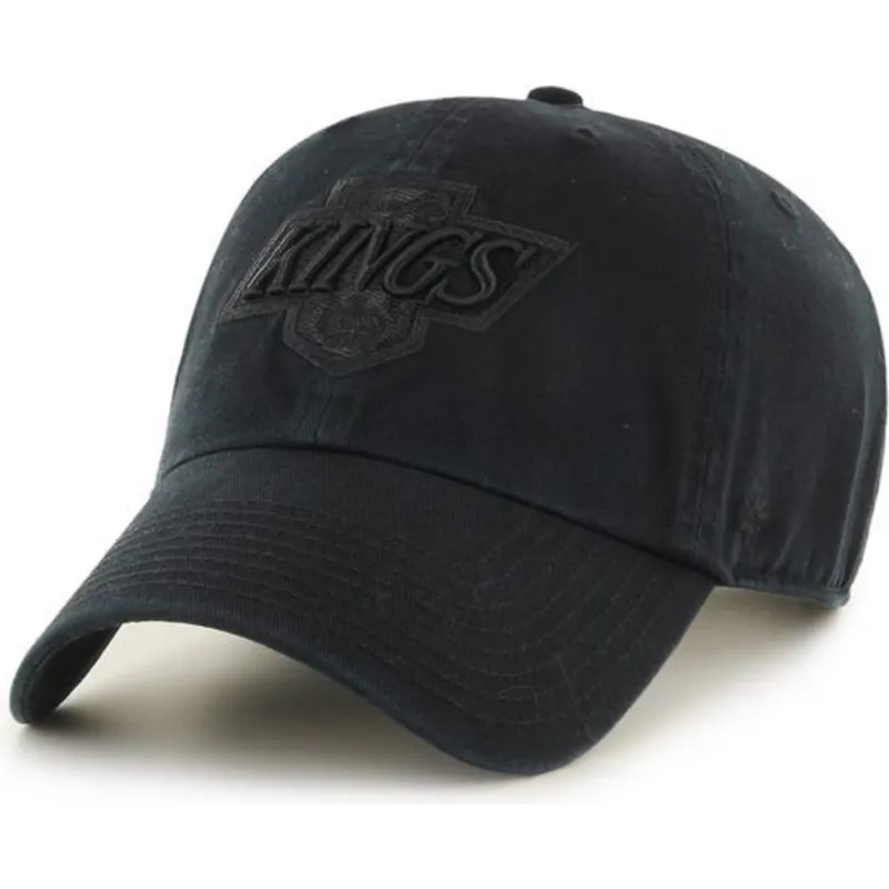 cappelli-curva-nero-cinghia-regolabile-dei-los-angeles-kings-nhl-di-47-brand