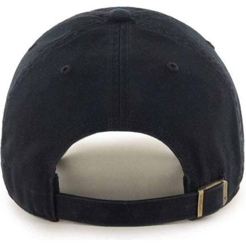 47-brand-curved-brim-schwarzes-logo-los-angeles-kings-nhl-clean-up-cap-schwarz