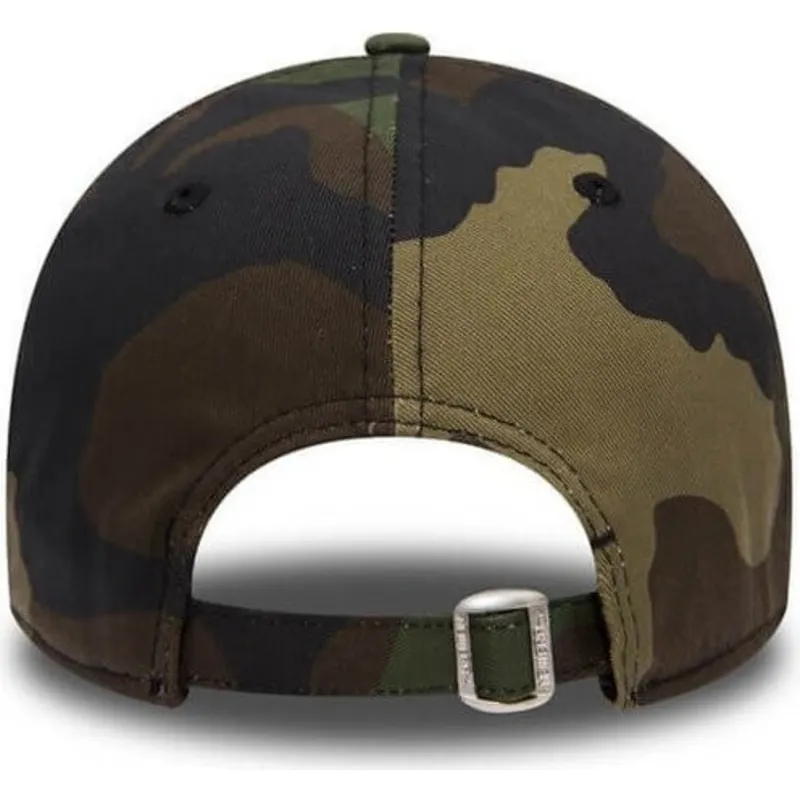 gebogene-kappe-camouflage-mit-schwarzem-logo-verstellbar-9forty-essential-von-new-york-yankees-mlb-von-new-era