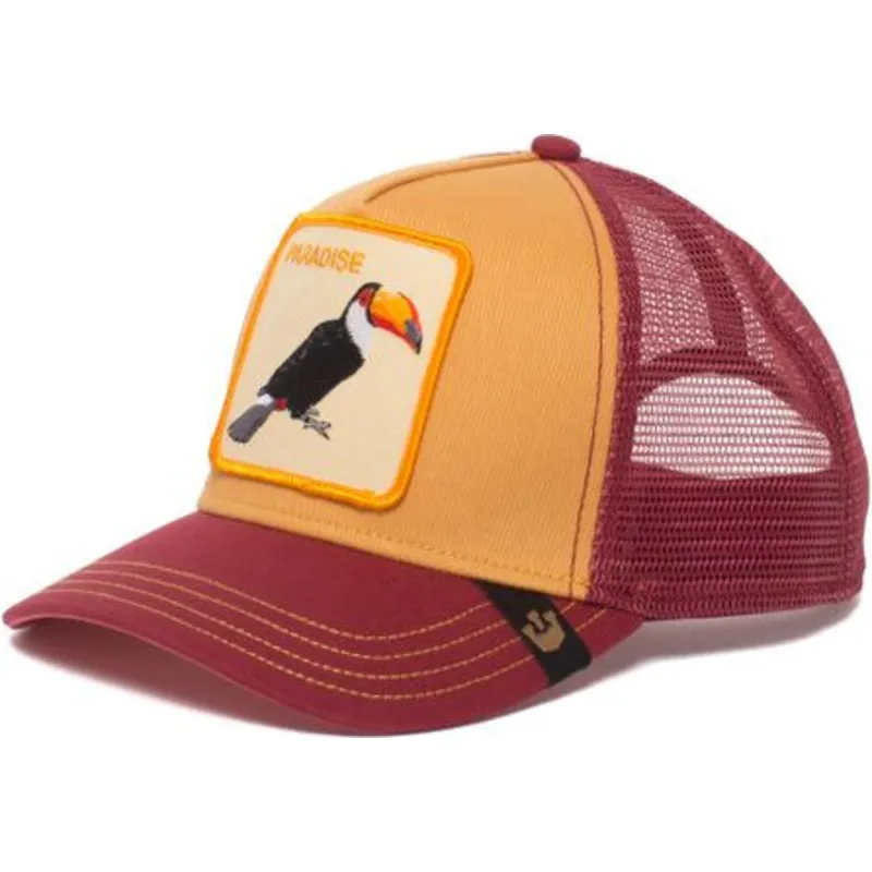 cappelli-curva-giallo-snapback-the-farm-di-goorin-bros