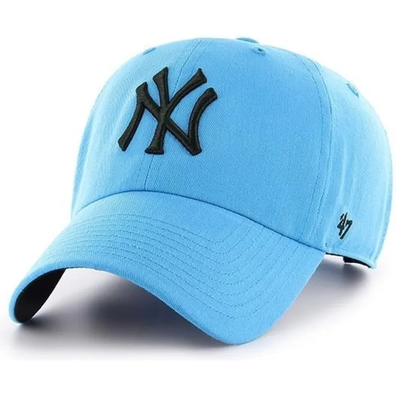 cappelli-curva-blu-cinghia-regolabile-dei-new-york-yankees-mlb-di-47-brand