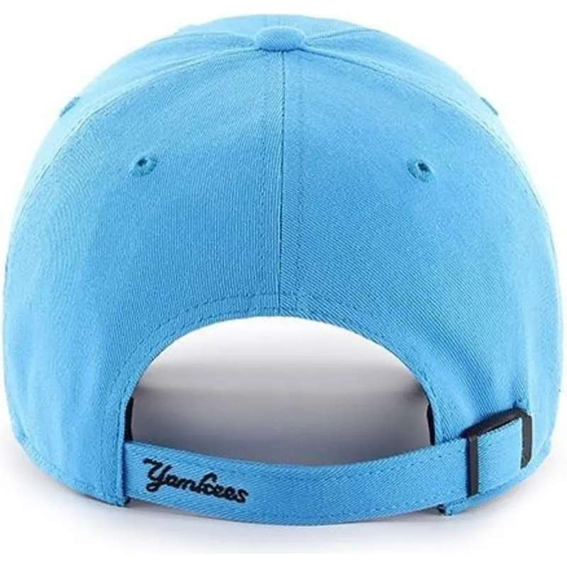 mutzen-gebogen-blau-verstellbares-band-der-new-york-yankees-mlb-von-47-brand mutzen-gebogen-blau-verstellbares-band-der-new-york-yankees-mlb-von-47-brand
