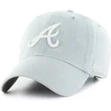 cappelli-curva-blu-cinghia-regolabile-claro-dei-atlanta-braves-mlb-di-47-brand
