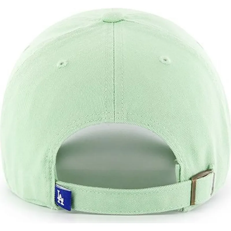 cappelli-curva-verde-cinghia-regolabile-claro-dei-los-angeles-dodgers-mlb-di-47-brand cappelli-curva-verde-cinghia-regolabile-claro-dei-los-angeles-dodgers-mlb-di-47-brand