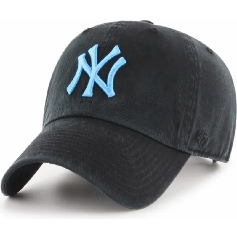 mutzen-gebogen-schwarz-verstellbares-band-der-new-york-yankees-mlb-von-47-brand