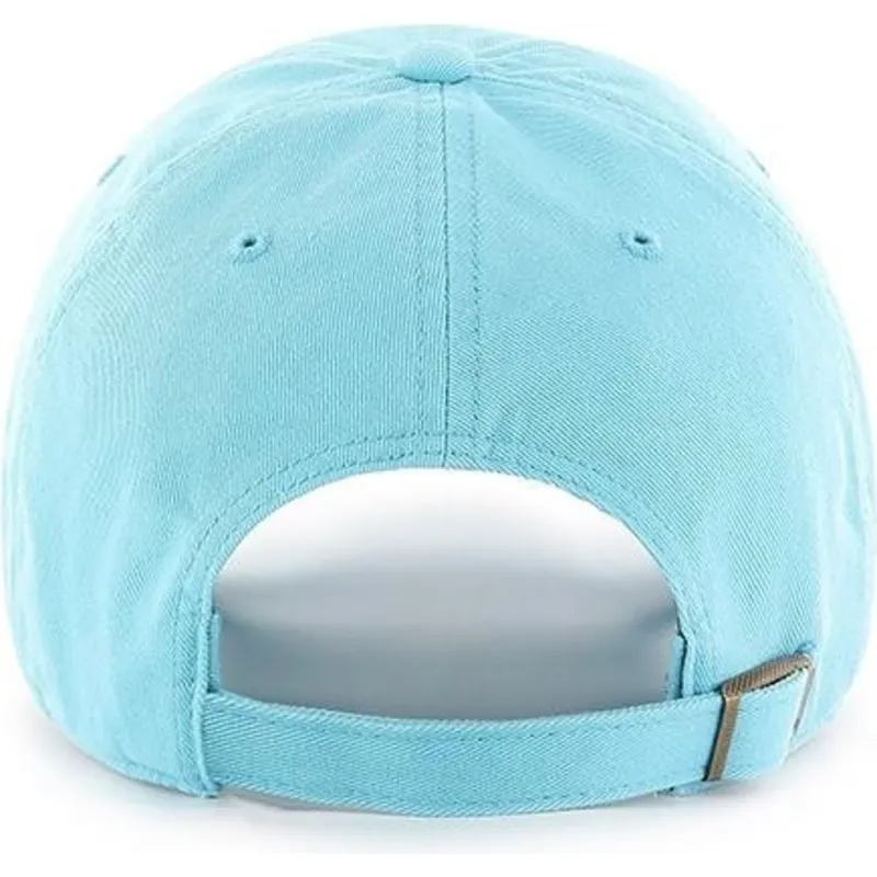 gebogene-karibikblaue-kappe-new-york-yankees-mlb-clean-up-von-47-brand