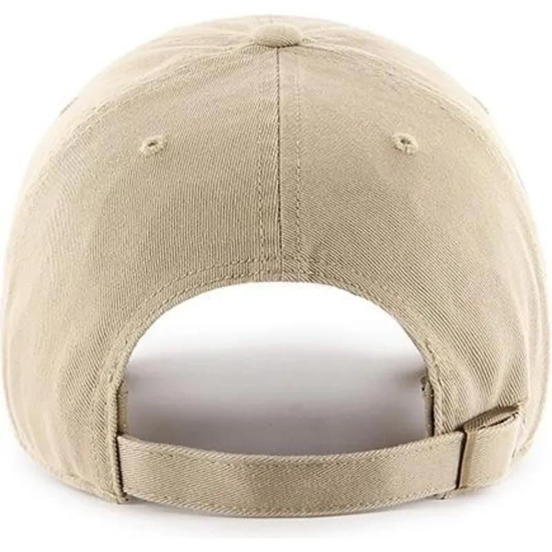 cappelli-curva-beige-cinghia-regolabile-caqui-caqui-dei-new-york-yankees-mlb-di-47-brand
