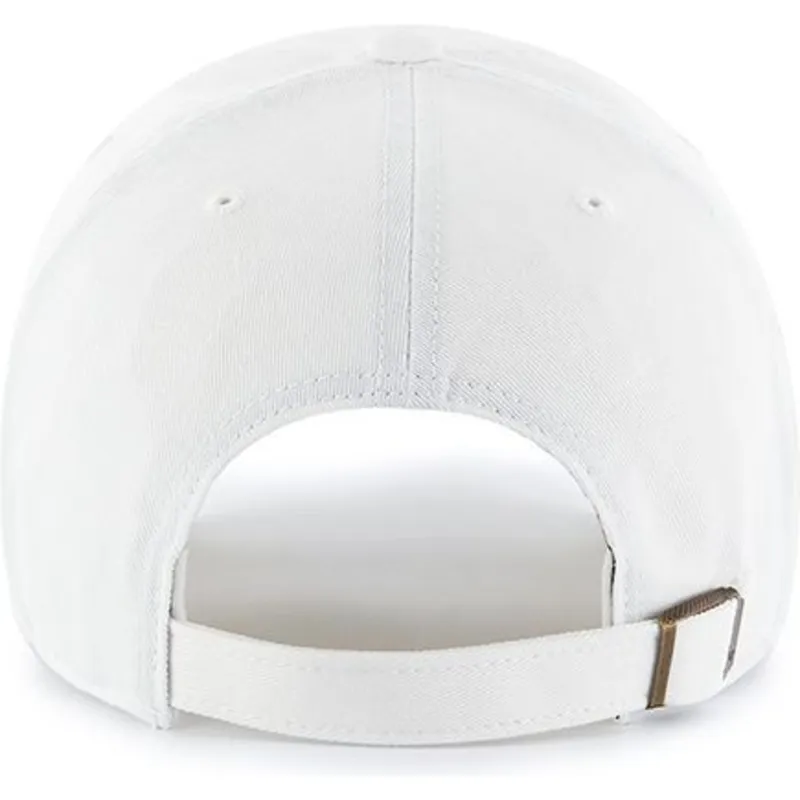 cappelli-curva-bianco-cinghia-regolabile-dei-new-york-yankees-mlb-di-47-brand