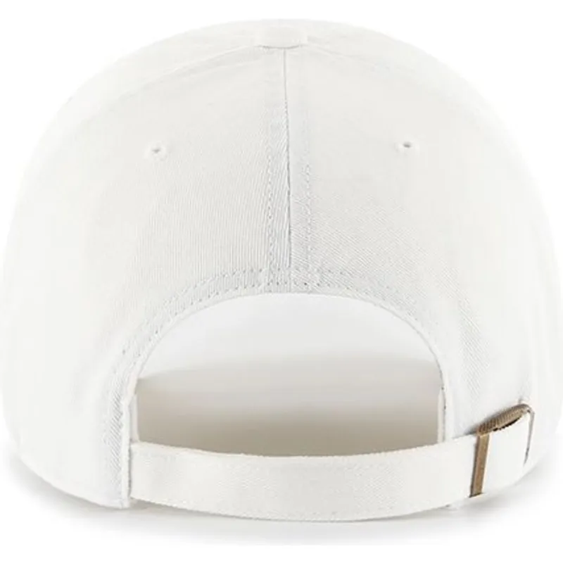 cappelli-curva-bianco-cinghia-regolabile-dei-new-york-yankees-mlb-di-47-brand