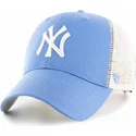 cappellino-trucker-azzurro-chiaro-dei-new-york-yankees-mlb-mvp-branson-di-47-brand